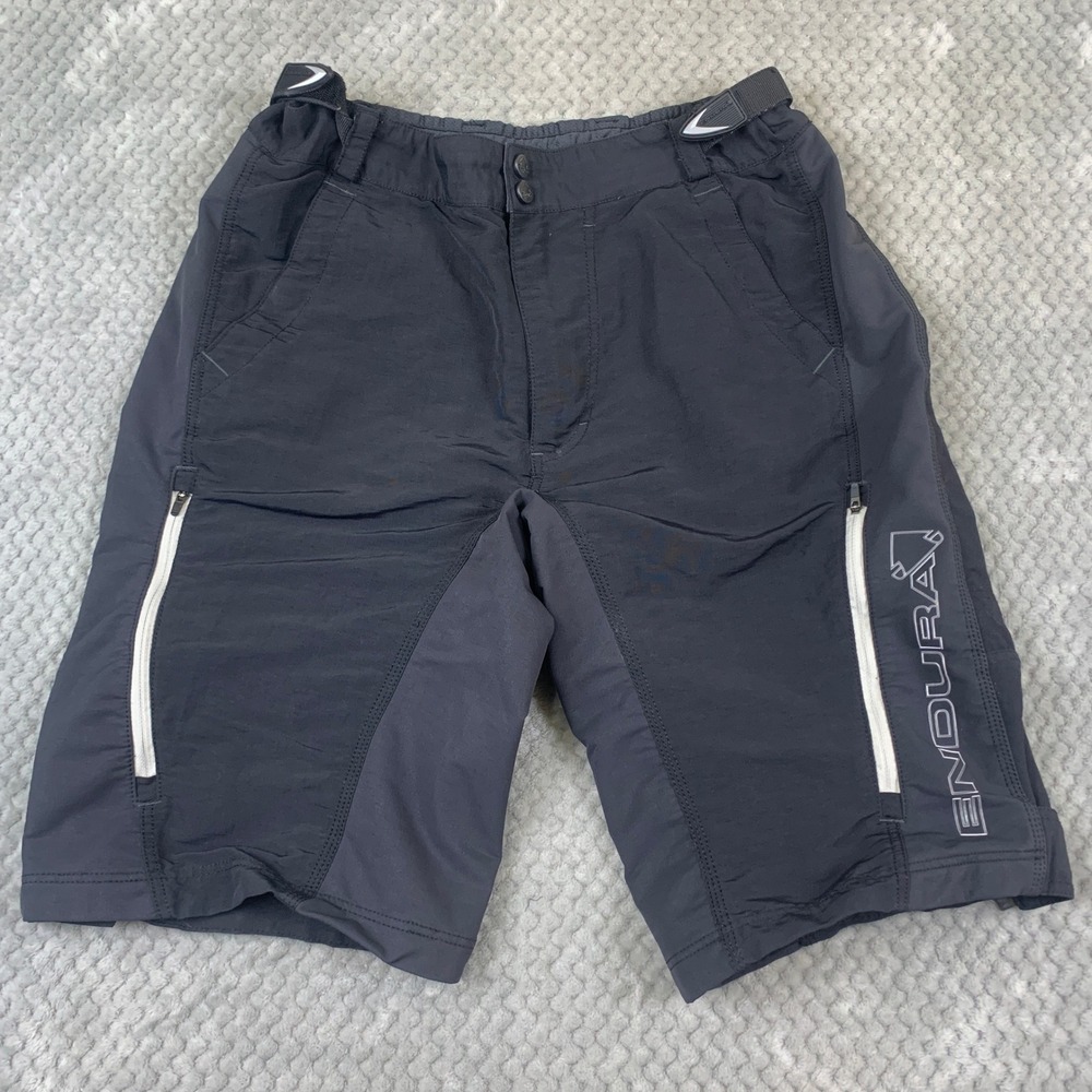 Endura Hummvee Mens Mountain Biking Shorts Black Size‎ Large Pockets MTB Cycling